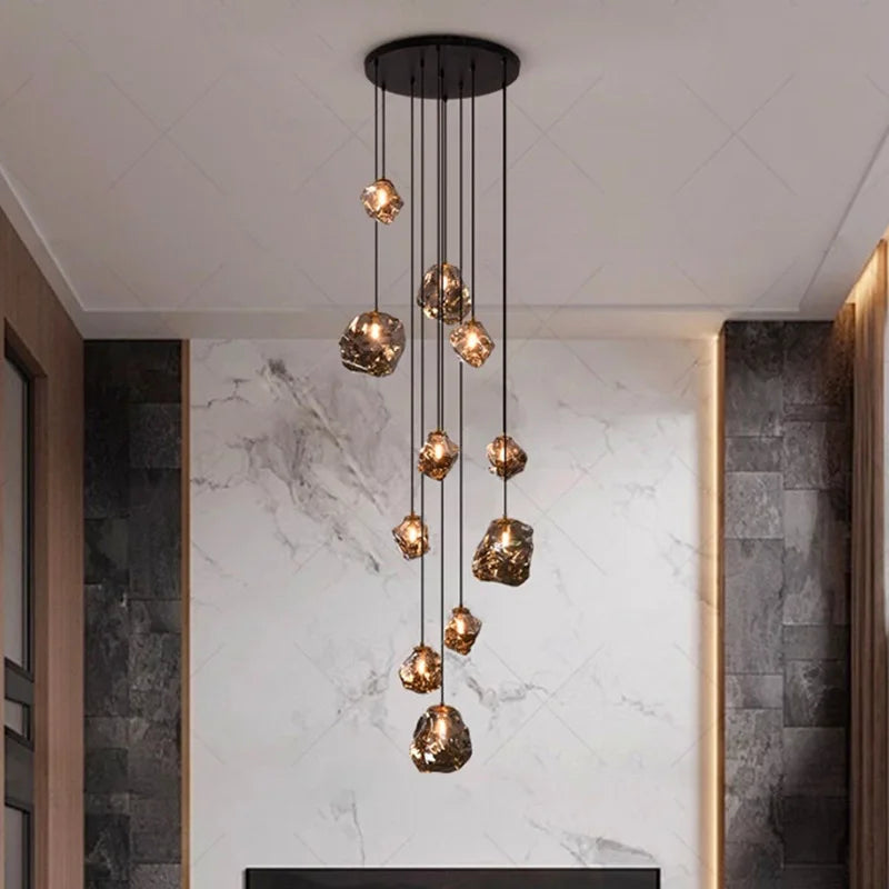 Lustre Suspension Luce G9 — Édition Grand Escalier