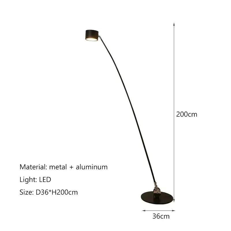 Lampadaire Sur Pied Artica — Grande Hauteur Prestige