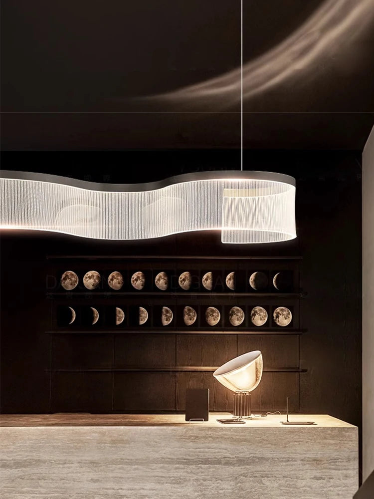 Suspension Lumineuse Acrylia — Édition Prestige