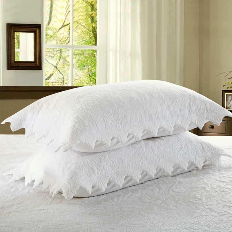 Dessus-de-Lit Matelassé en Coton — Confort & Élégance Estivale