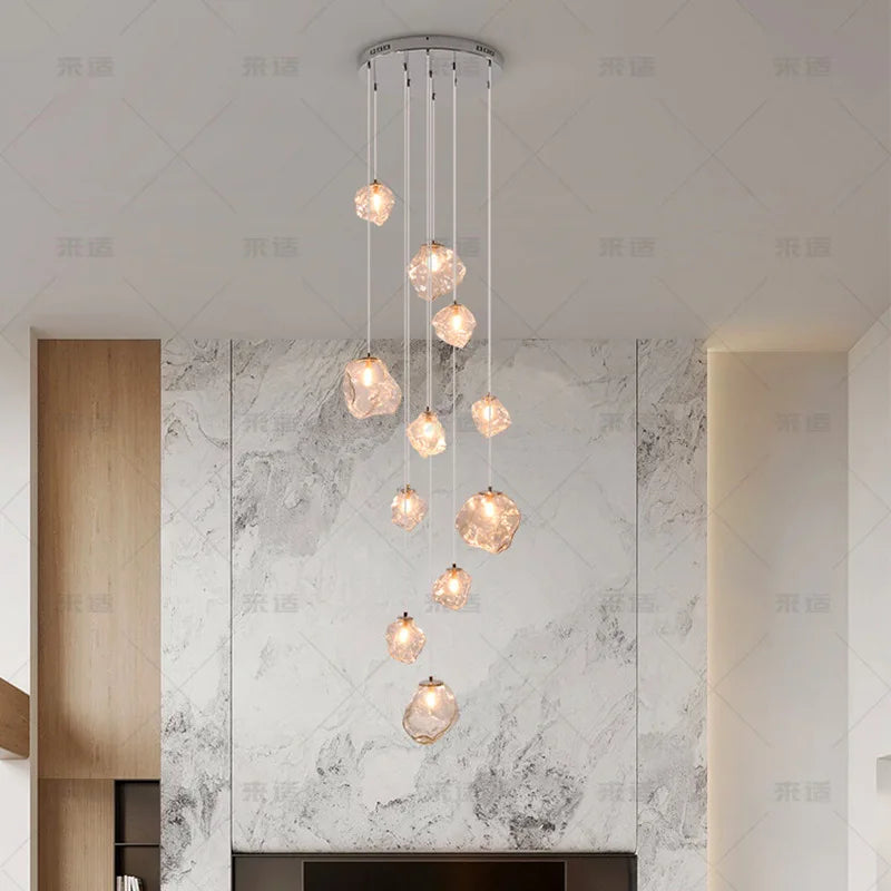 Lustre Suspension Luce G9 — Édition Grand Escalier